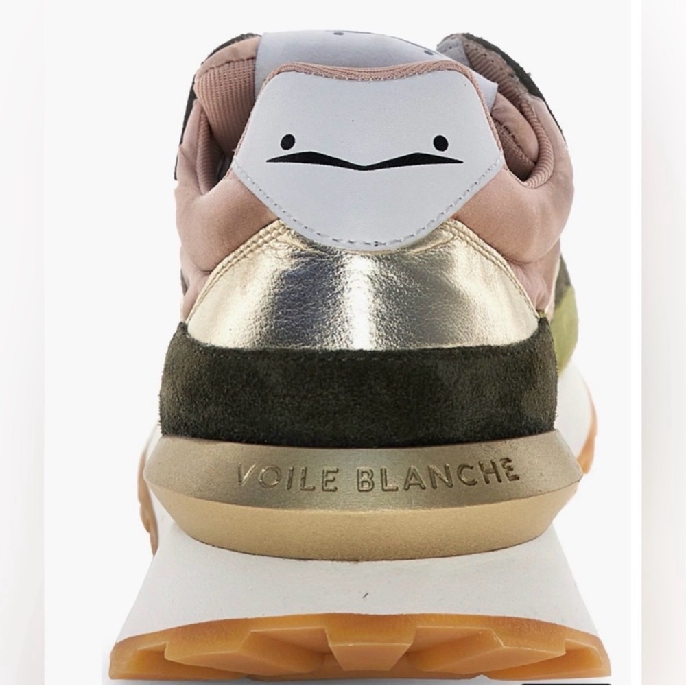 VOILE BLANCHE Qwark Hype Sneaker in Army Green - Picture 6 of 15